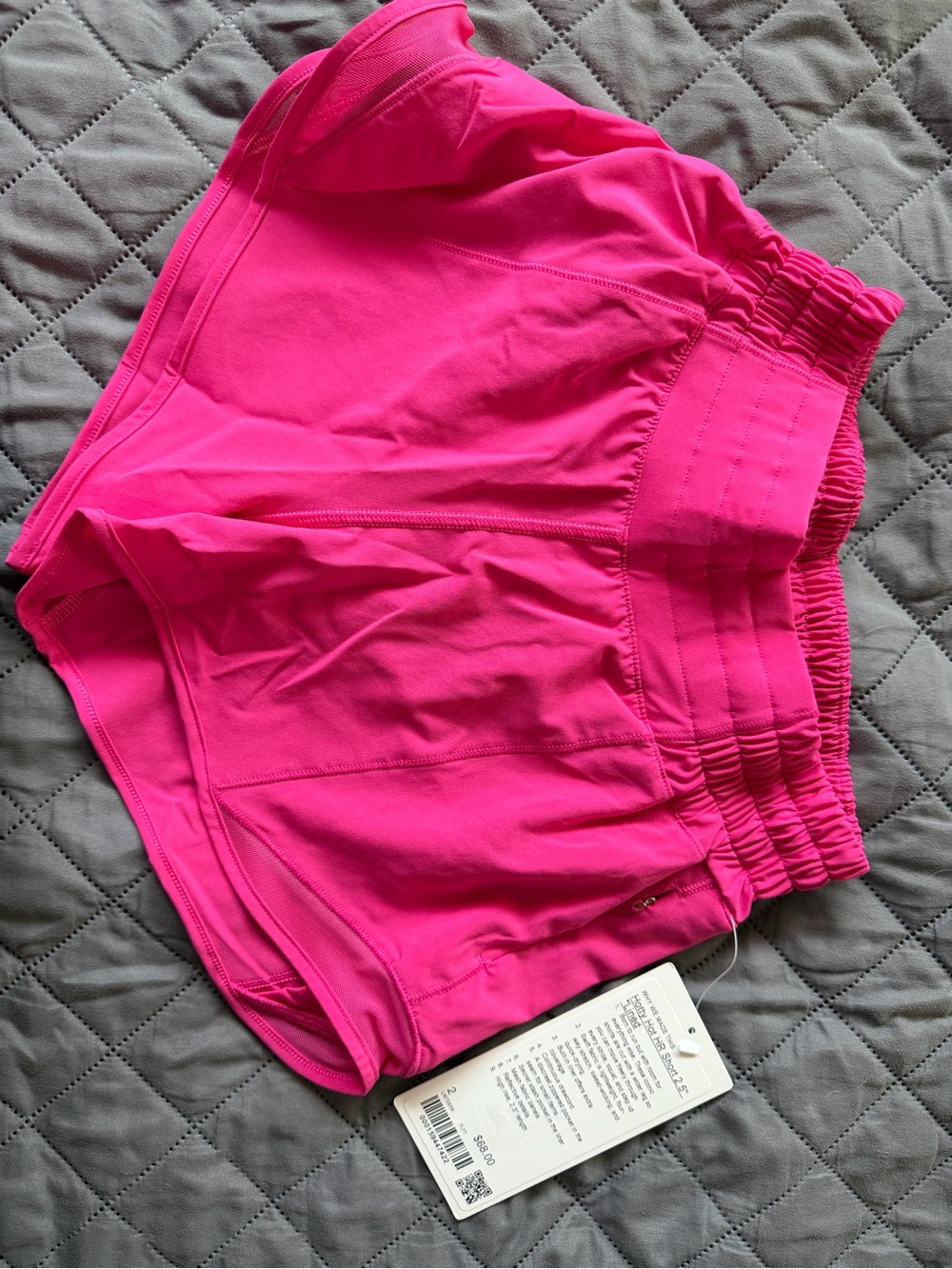 lululemon athletica Women’s Neon Pink Running Shorts